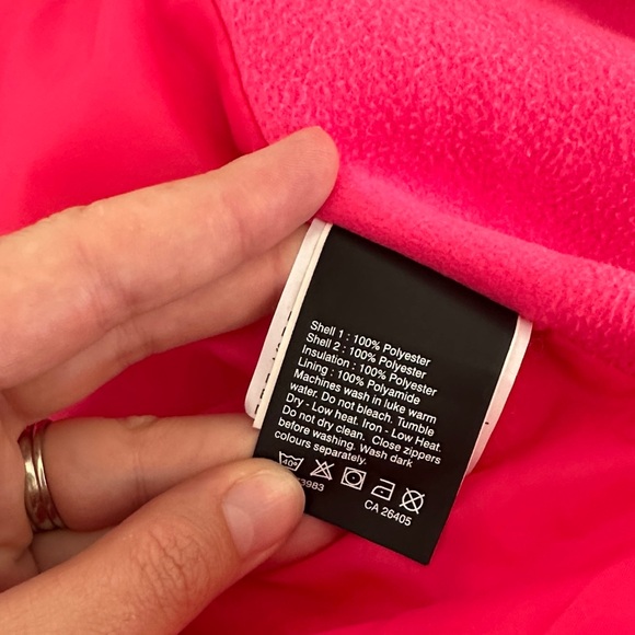 Helly Hansen Dark Blue and Bright Pink jacket L - Picture 7 of 11